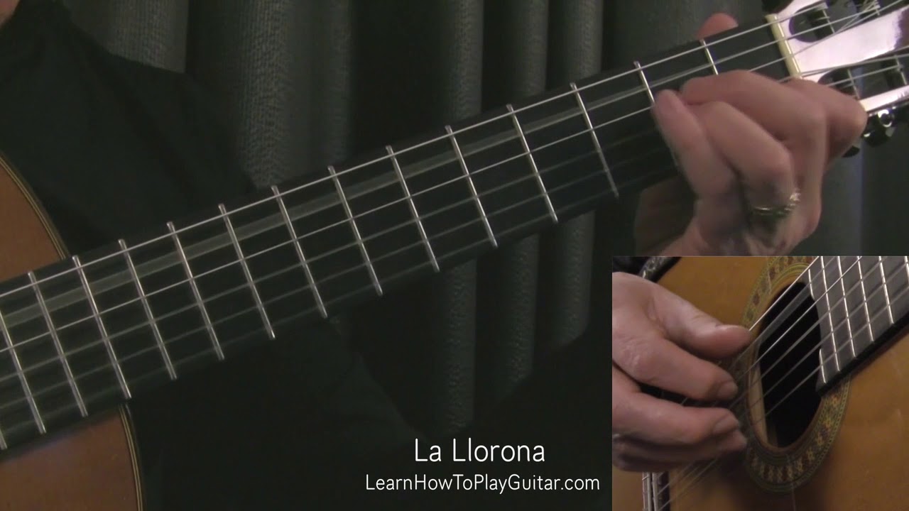 La Llorona Video Lesson Stefan Schyga Solo Guitar