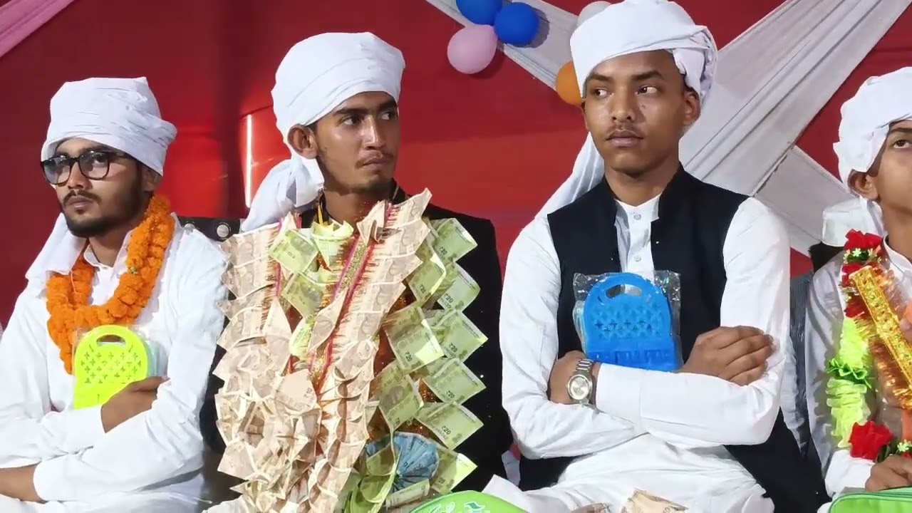 Hafiz e Quran ki dastar per behtarin Nazam Jamia Islamia ziyaul Quran Seema Madhubani Bihar