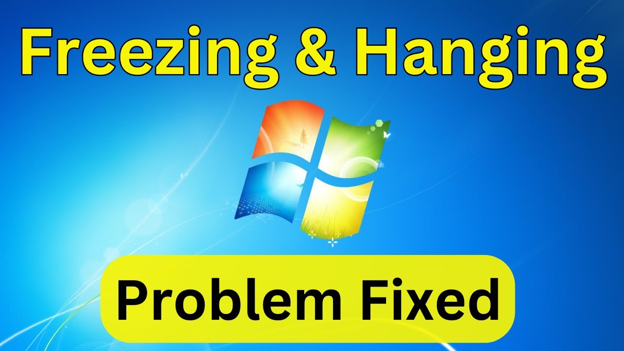 How To Fix Windows 7 Hanging Or Freezing Problem | Windows 7 Hanging Problem (Quick Way)