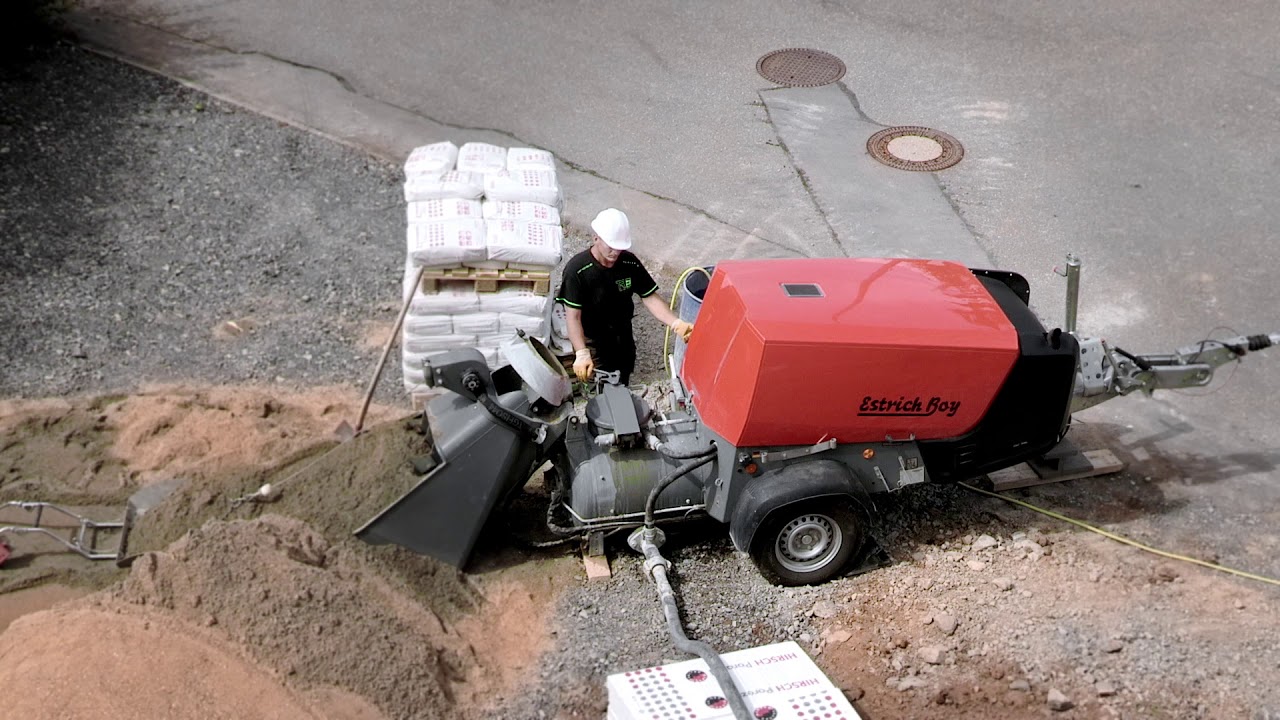Brinkmann: Screed conveyor EstrichBoy DC450