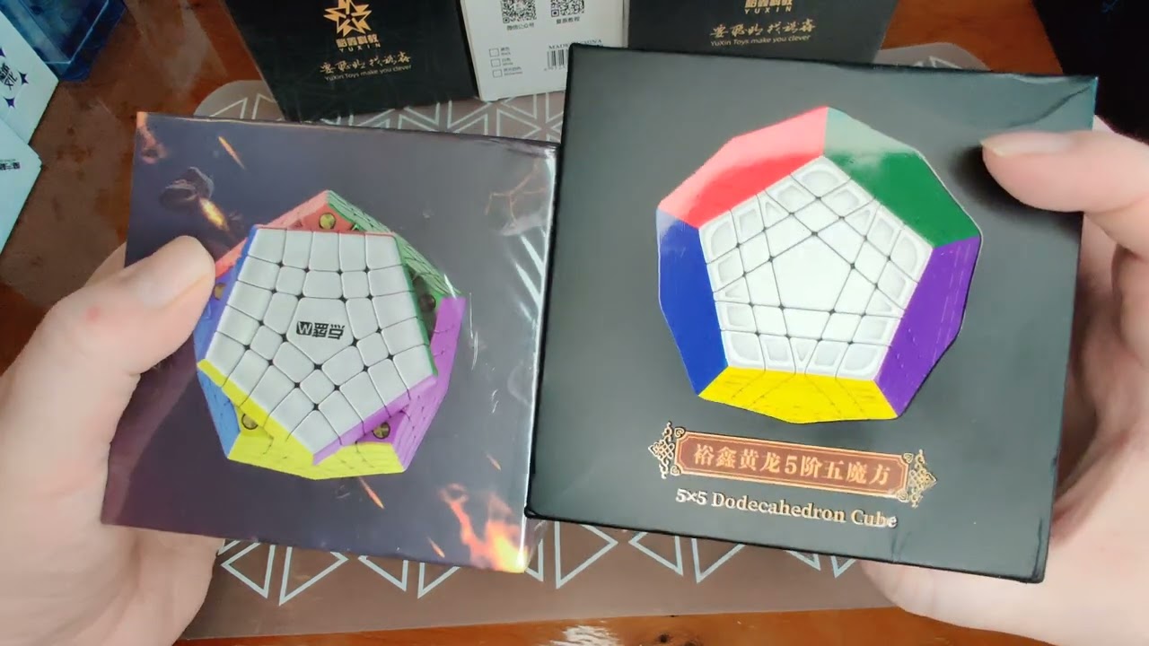 Распаковка Big Cube — Diansheng Galaxy M, Yuxin Teraminx, Moyu Aoshi WRM и другие!