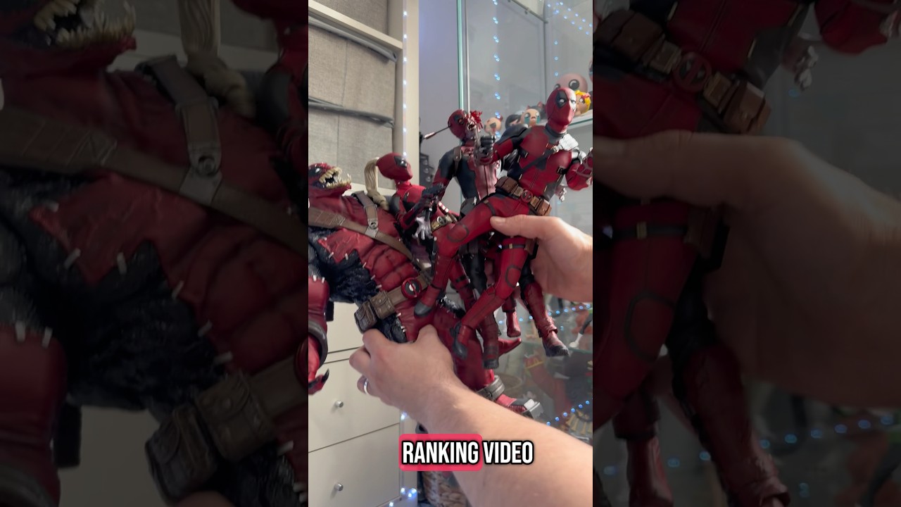 Ranking my Hot Toys Deadpool Figures #deadpool #hottoys #figurecollecting