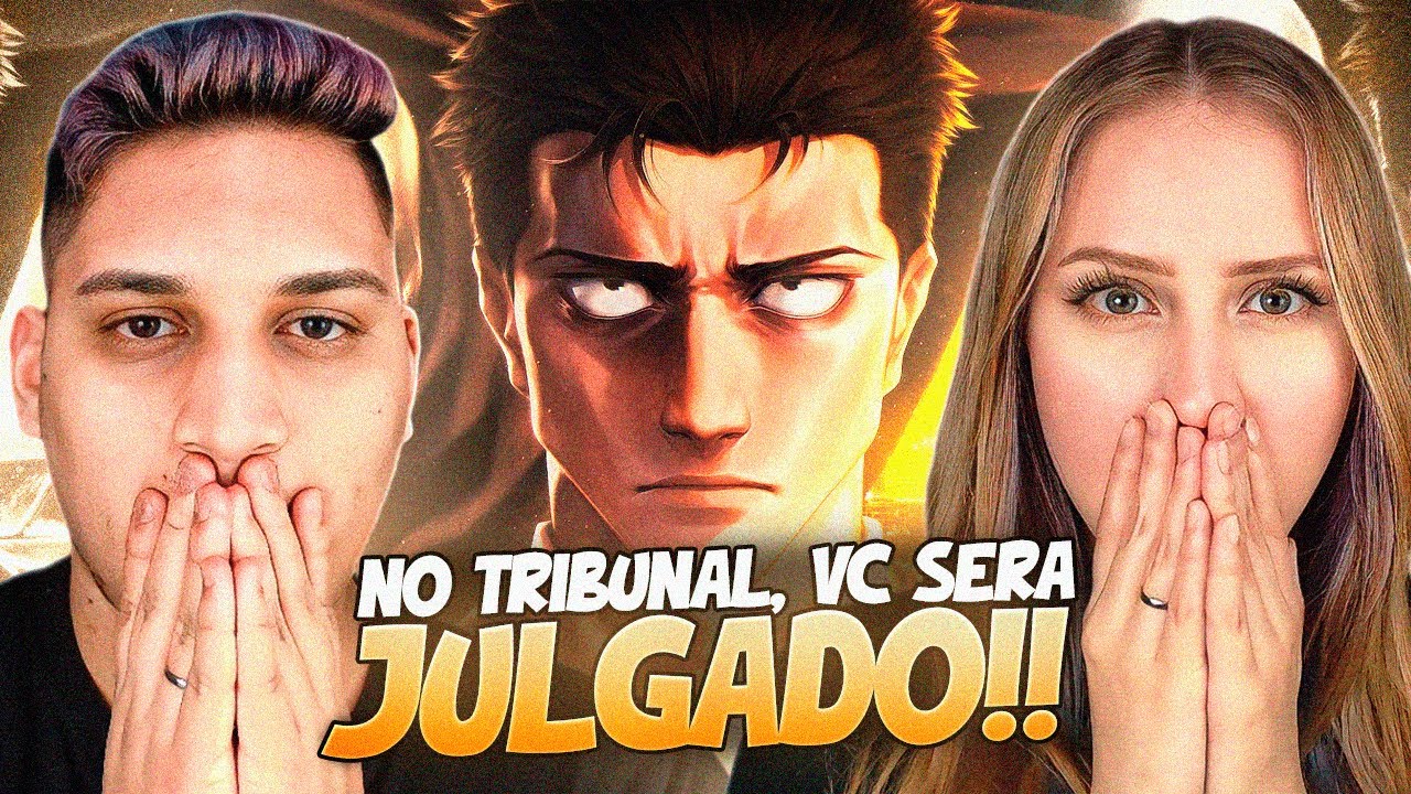 ♪ Higuruma Hiromi (Jujutsu Kaisen) | Tribunal | AniRap - REACT EM CASAL