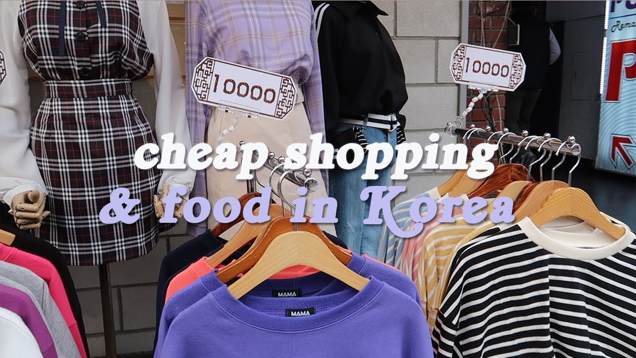 Exploring Dongdaemun & Ehwa Women's University! | Cheap Shopping & Food in Korea