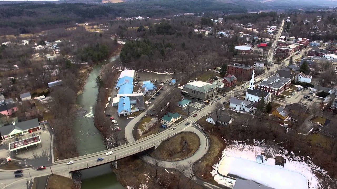 Flying over Randolph VT