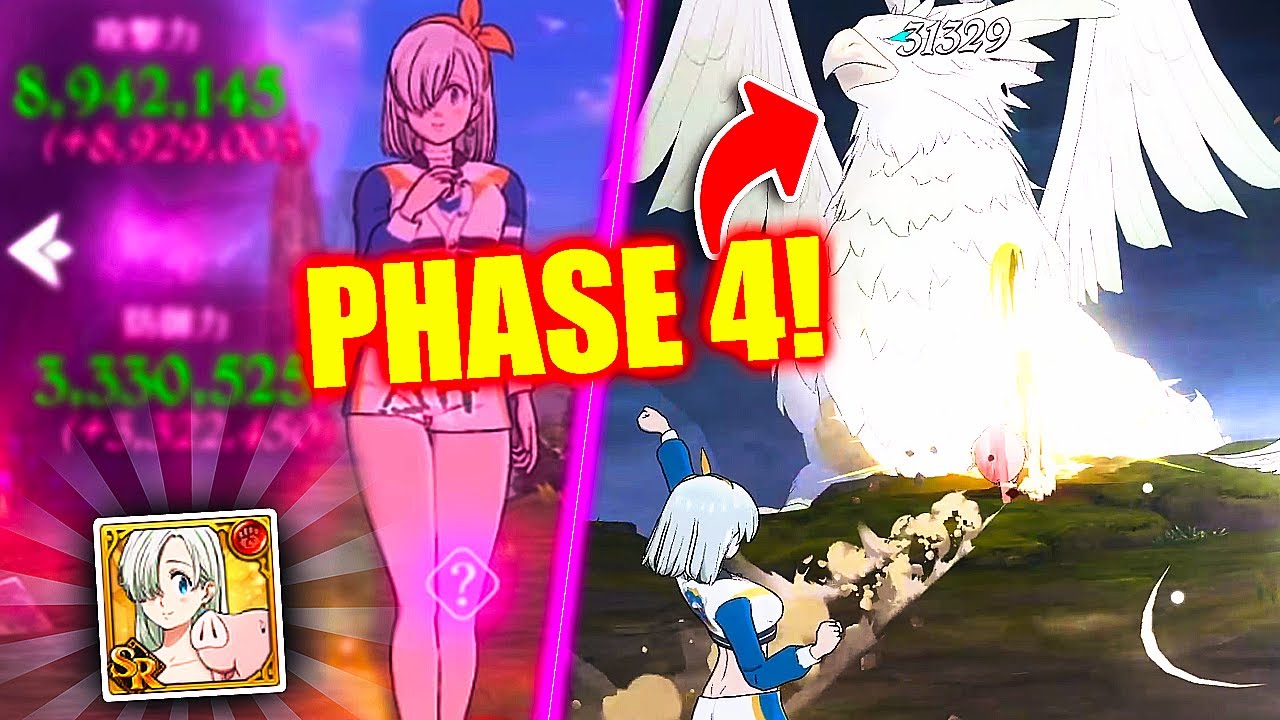 INFINITE STACKER LIZHAWK OBLITERATES BIG BIRD HRAESVELGR!! | Seven Deadly Sins: Grand Cross