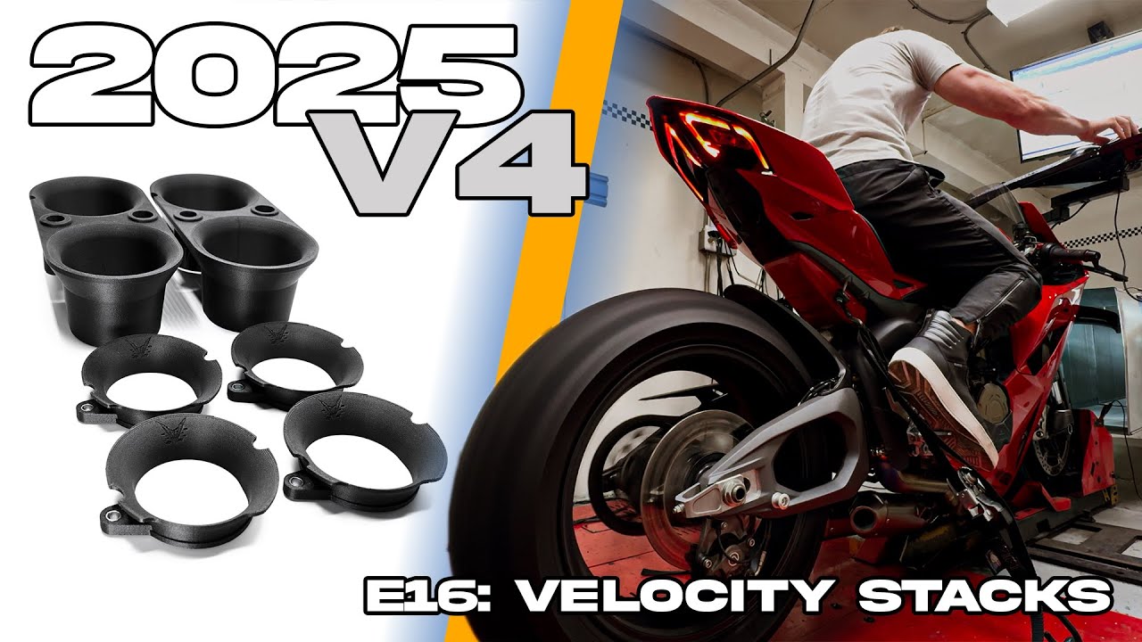2025 Ducati Panigale V4 Build Series, E16: Velocity Stack Testing