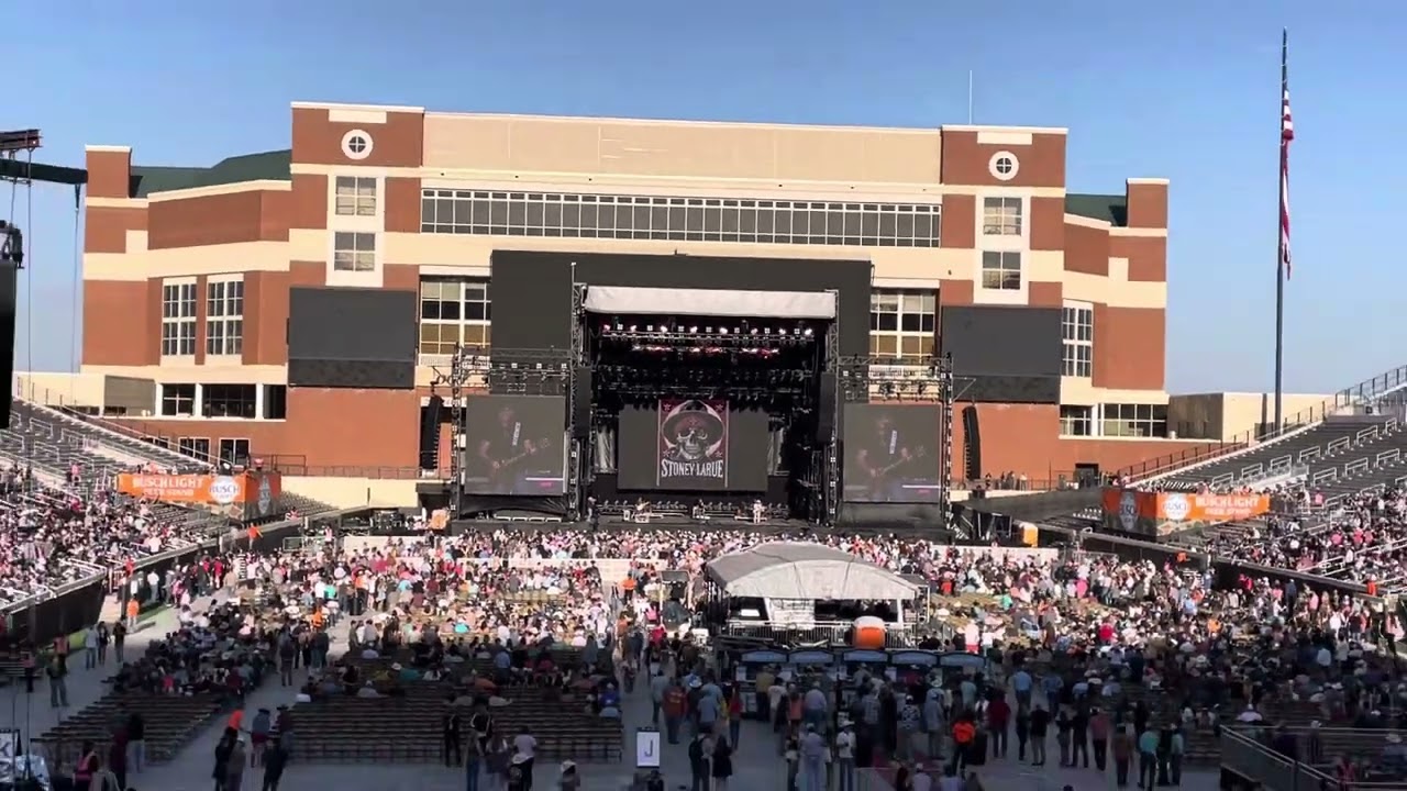 Stoney LaRue at The Boys of Oklahoma festival in Stillwater, OK