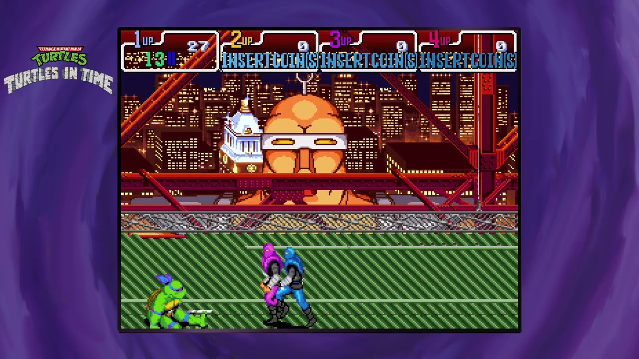 Teenage Mutant Ninja Turtles: turtles in time hunter plays stage 1