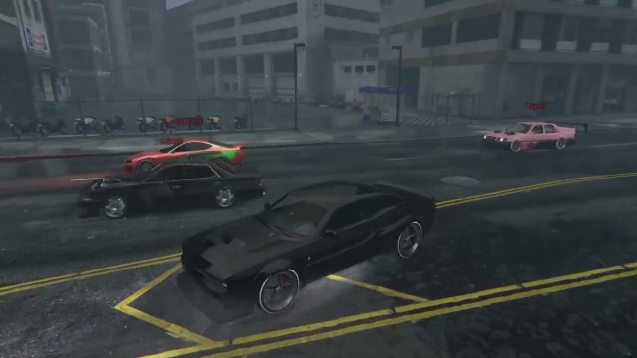 GTA Online #gtamob Rain Drift & Cruise Session