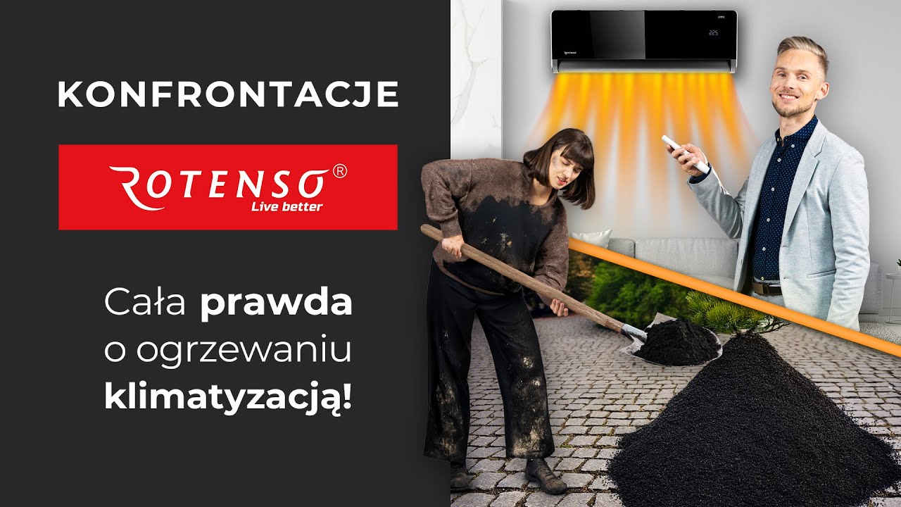 🔥OGRZEWANIE KLIMATYZACJĄ! Czy to NAPRAWDĘ możliwe?😲Sprawdź, jak to działa!❄️ | Konfrontacje Rotenso