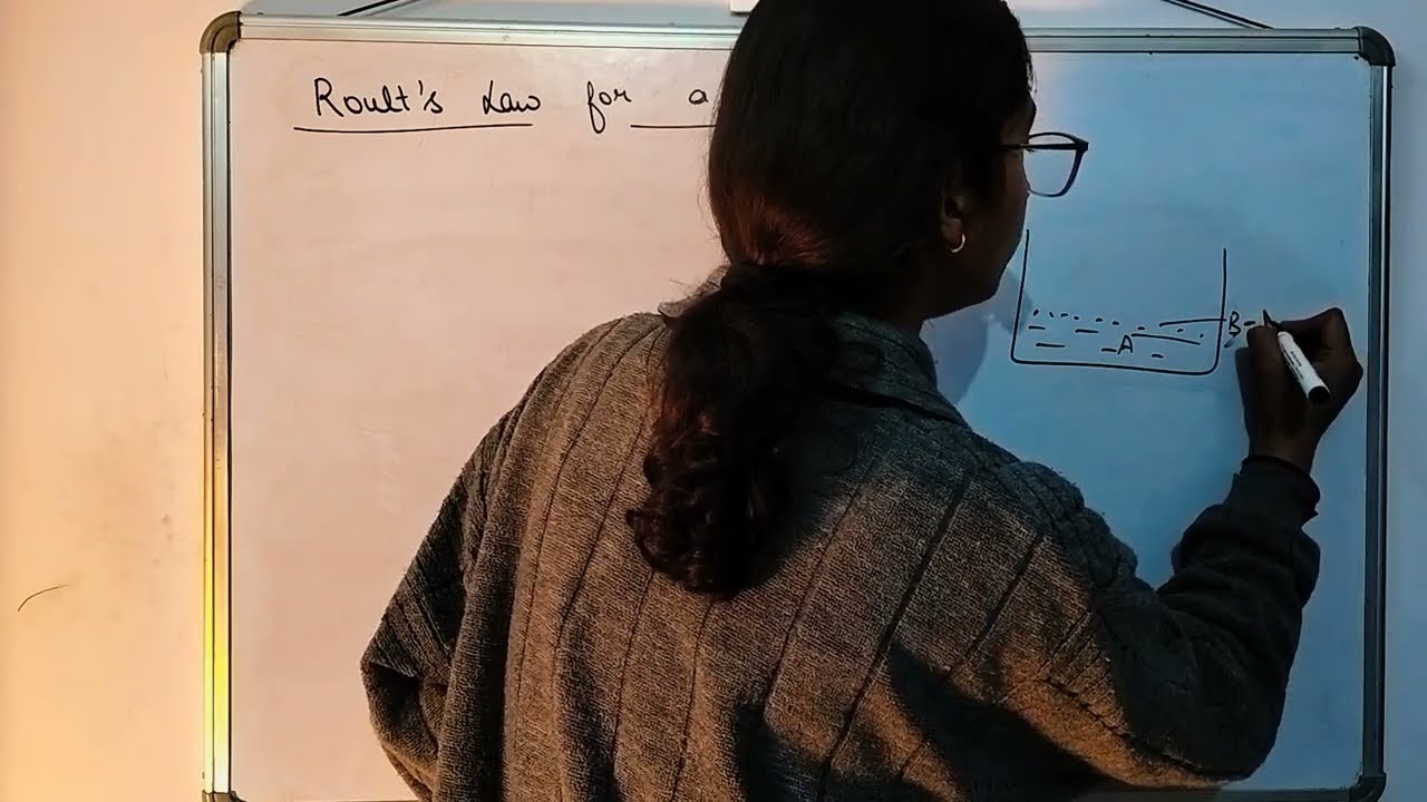 Roult's law for volatile & non volatile solution || class 12 || Solutions || cbse , hp board ...