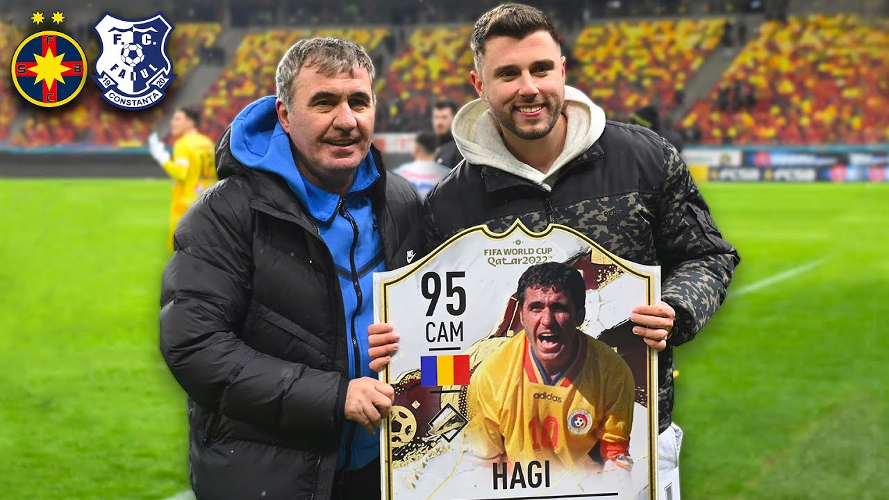 I-AM OFERIT LUI GHEORGHE HAGI CEL MAI MARE CARD ICON DIN ROMÂNIA!!