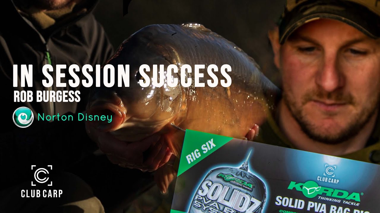 Day ticket carp fishing in Spring with Rob Burgess at Norton Disney