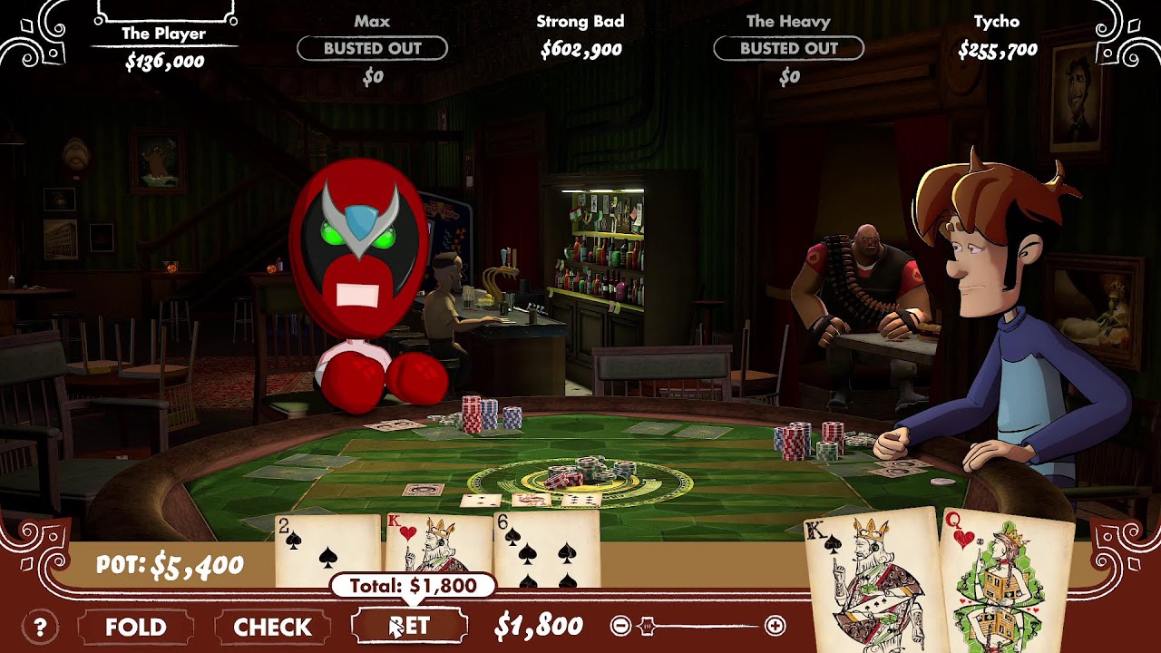 First Time Playing Poker Night At The Inventory