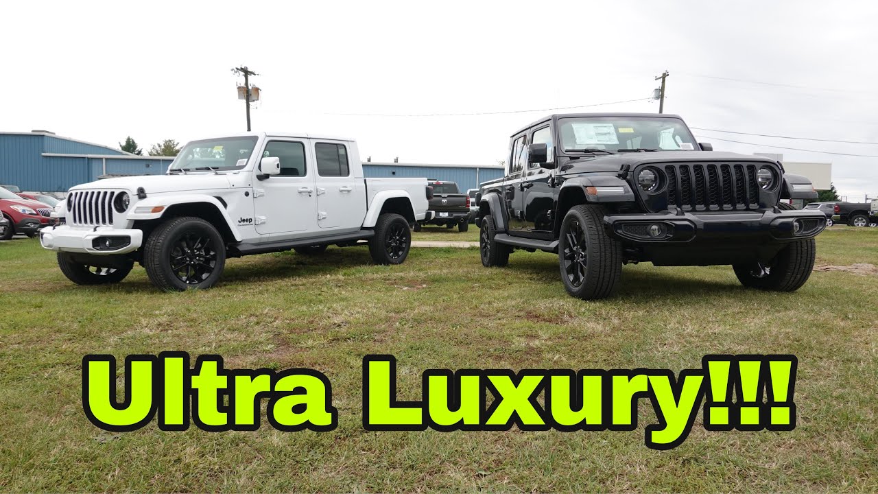 Jeep Gladiator High Altitude 2021 года — самая дорогая комплектация | Стоит ли дизель того???