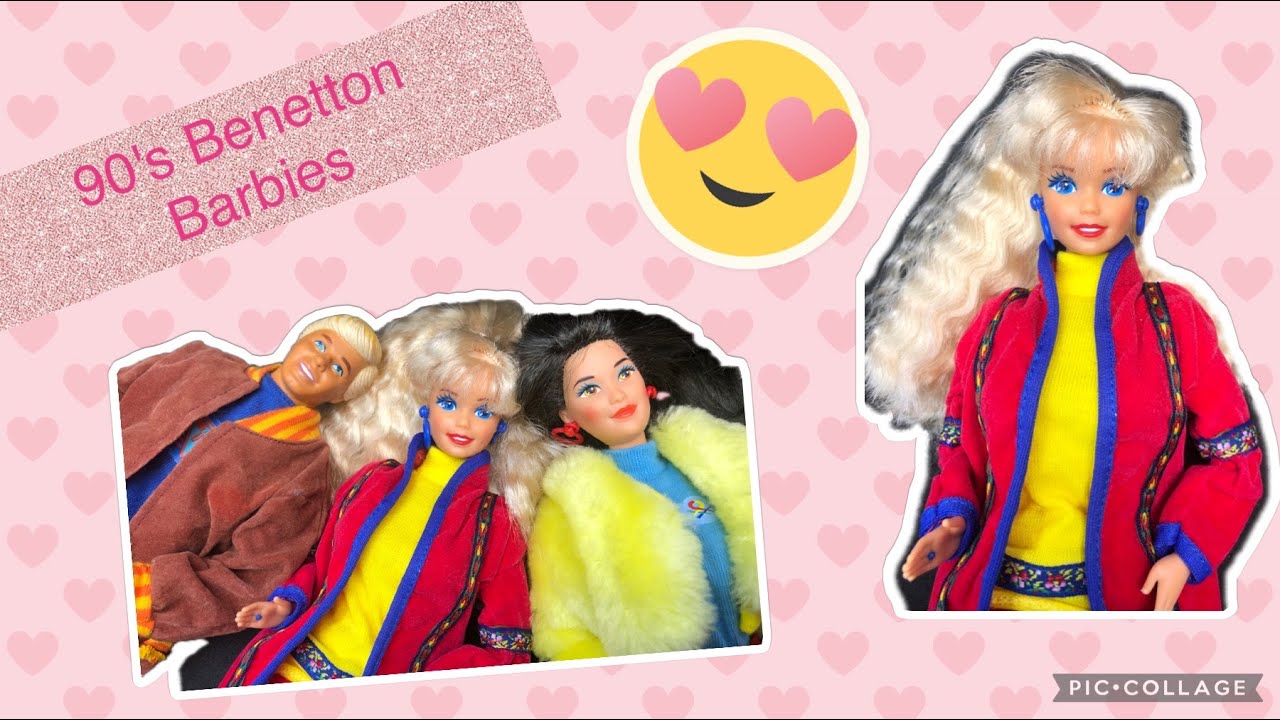My 90's Benetton Barbies