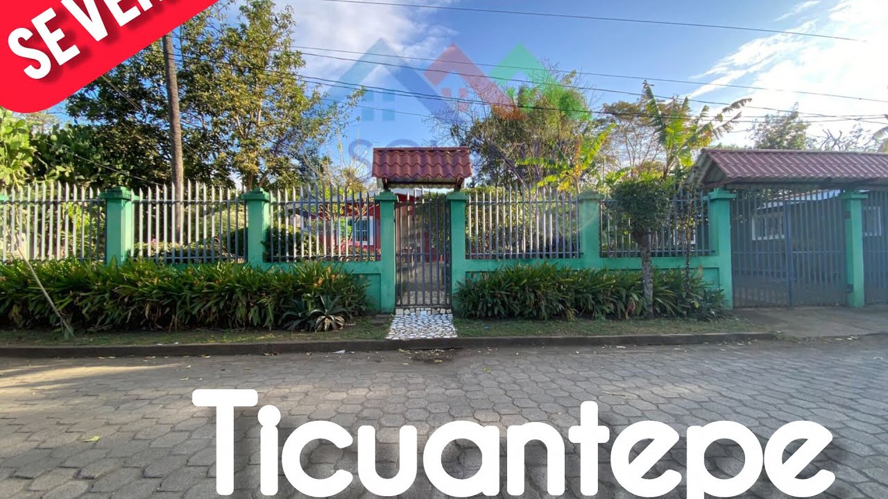 Casa en venta en Ticuantepe/ Nicaragua 