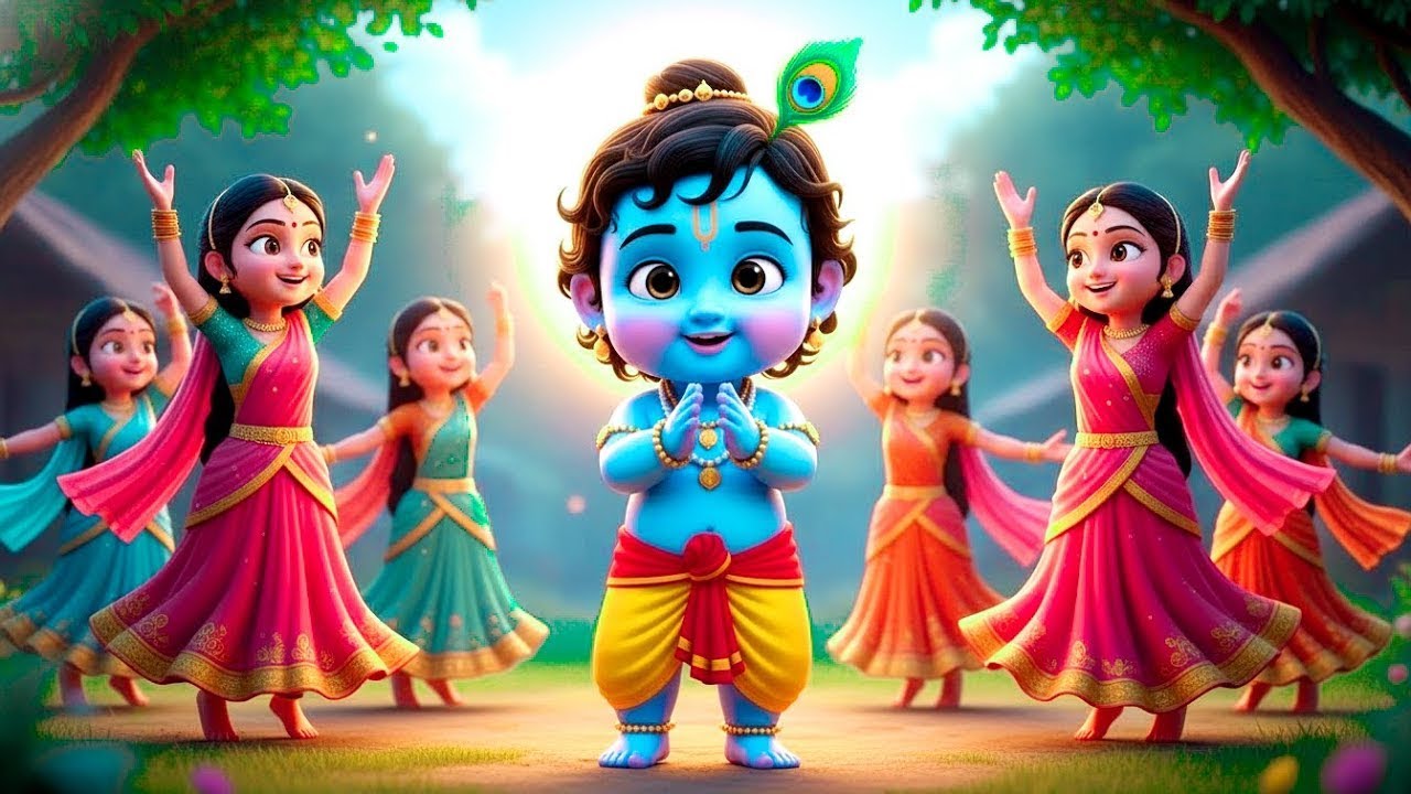 छोटी छोटी गैया छोटे छोटे ग्वाल। Choti Choti Gaiya Chote Chote Gwal। #kanha #krishna #krishnabhajan