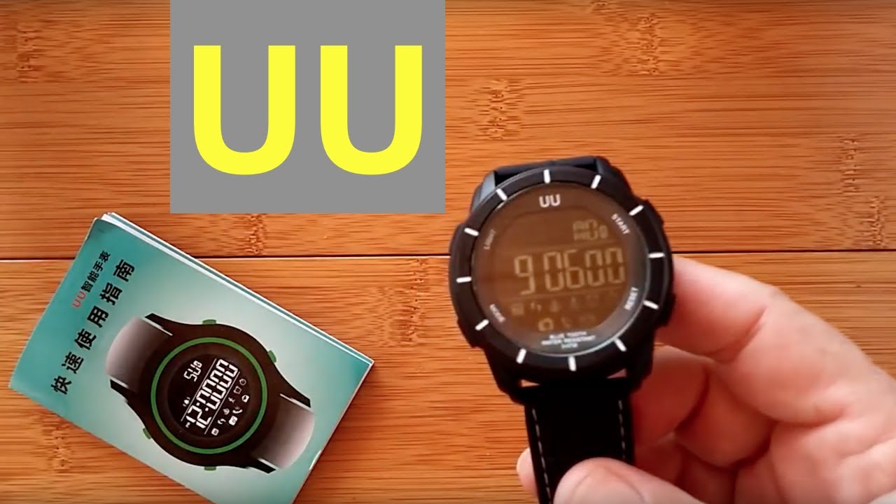 ZoiyTop UU DIGITAL Smartwatch: Unboxing and Review