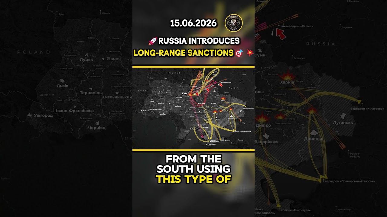 🚀RUSSIA INTRODUCES LONG-RANGE SANCTIONS🎯💥