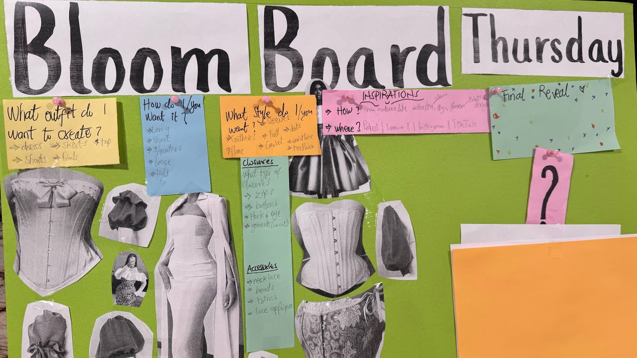 Bloom Board Thursday Ep. 1 | How to Create a Fashion Mood Board (Step-by-Step)