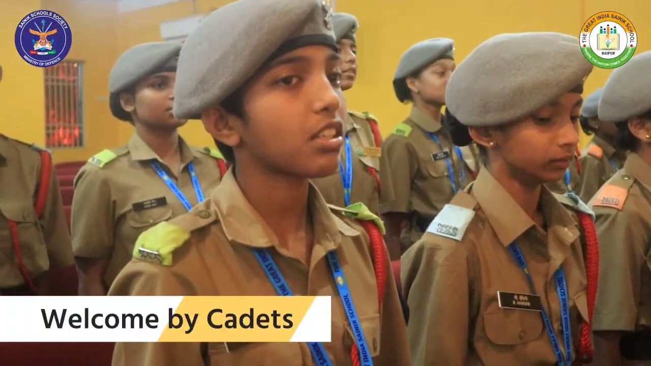 Annual Inspection of The Great India Sainik School by Sainik School Society, Ministry of Defence. 