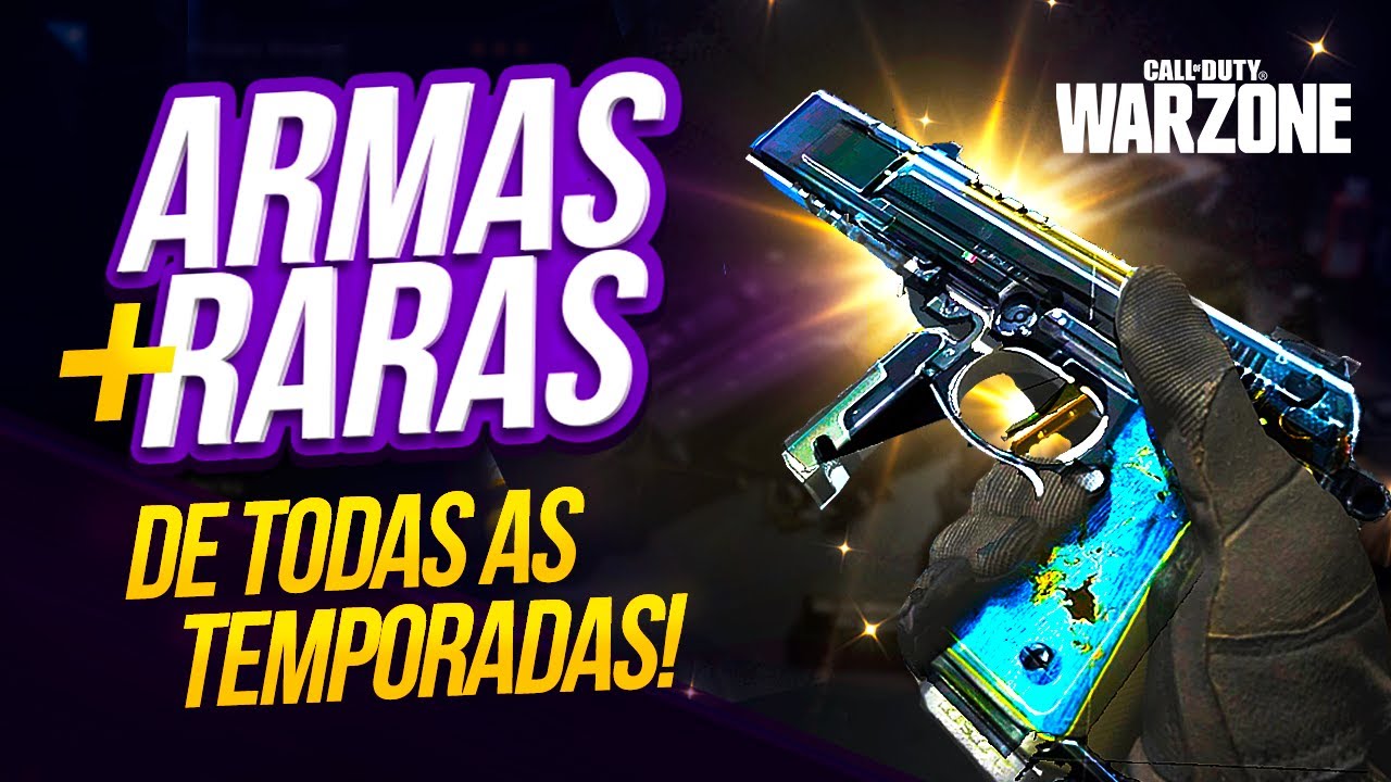 ARMAS MUITO RARAS que voc&ecirc; provavelmente tem no seu arsenal - Call of Duty: Modern Warfare - Warzone