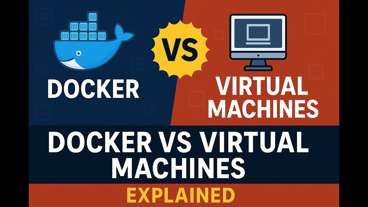 Docker vs Virtual Machines 🔥 | What&rsquo;s the Difference? | DevOps & Cloud Explained (2025)