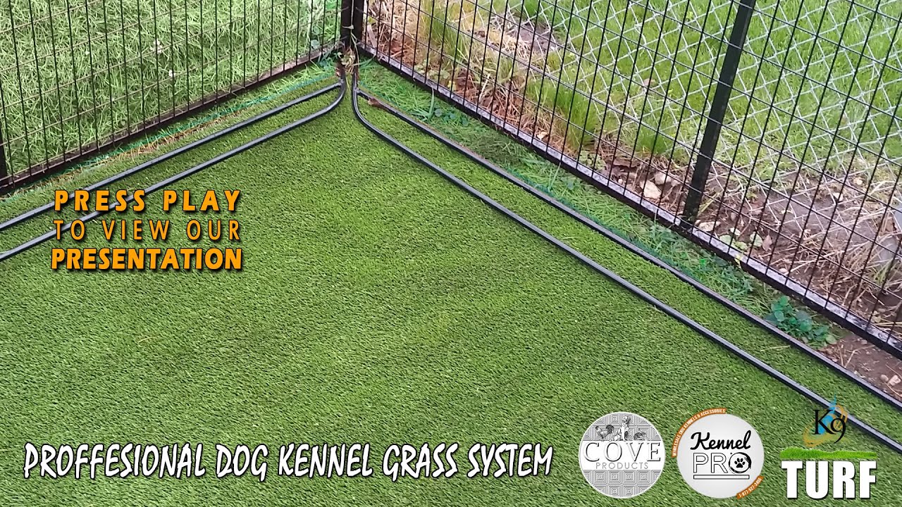 Pet Artificial Grass for your Dog Kennel (K9 Kennel Turf)