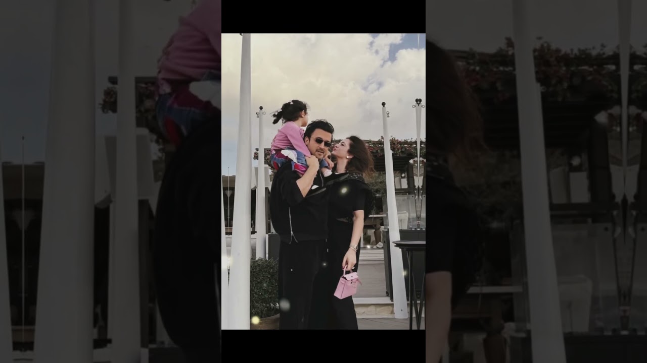 Young and stylish singer Atif Aslam spending quality time with his family 