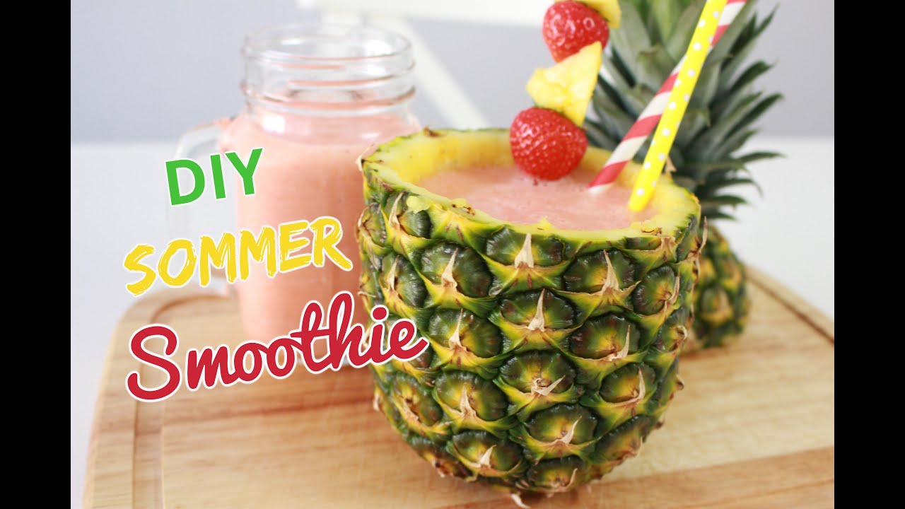 Ananas Smoothie selber machen / MEGA LECKER