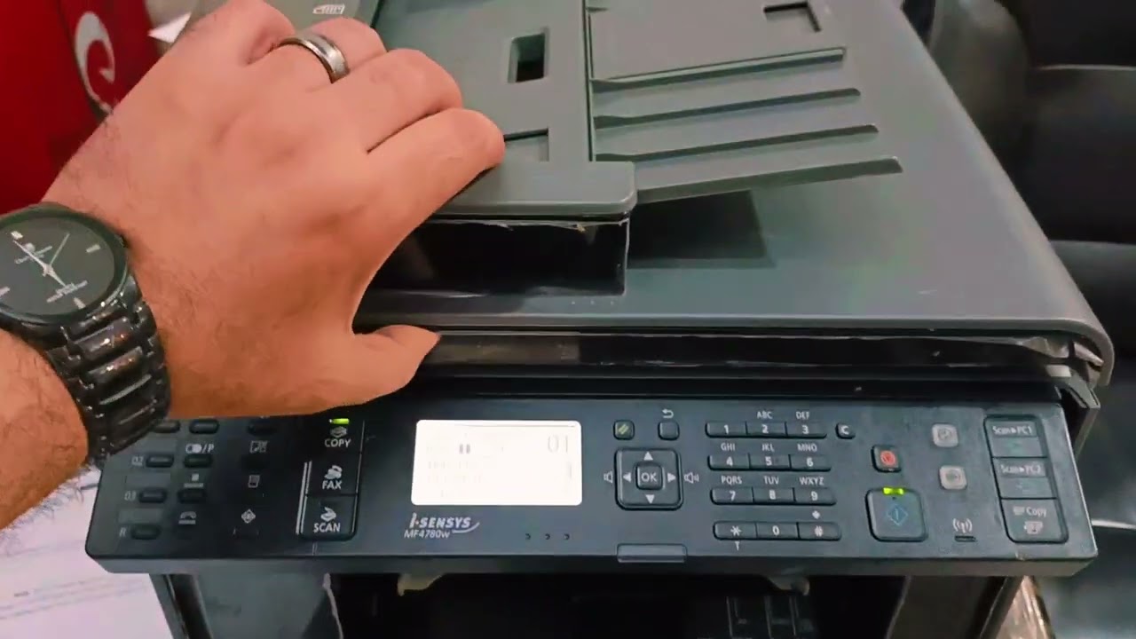 Все режимы копирования и фотобумаги на принтере Canon MF4780w