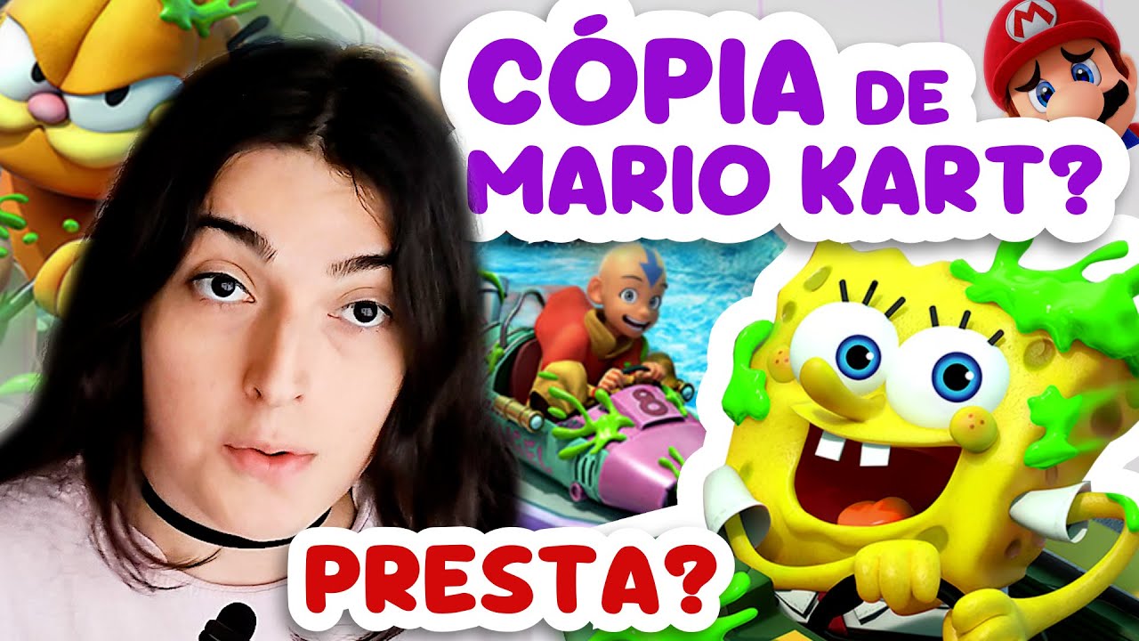 NÃO ANALISANDO Nickelodeon Kart Racers 3