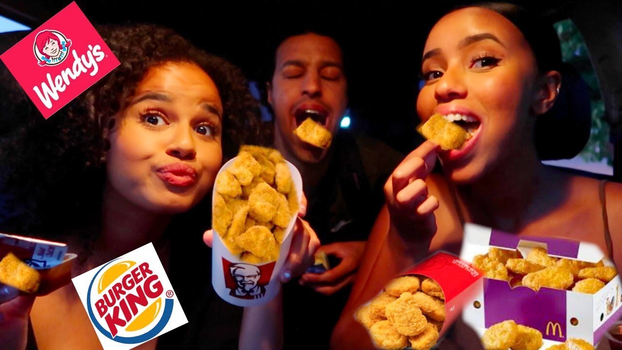 BEST CHEAP CHICKEN NUGGETS (WENDYS, BURGERKING, KFC..) | Osh and Akela