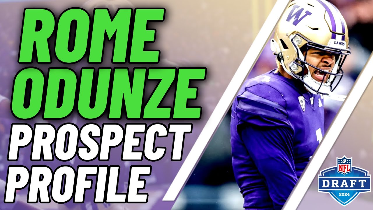 Chicago Bears WR Rome Odunze Prospect Profile | 2024 NFL Draft Prospects