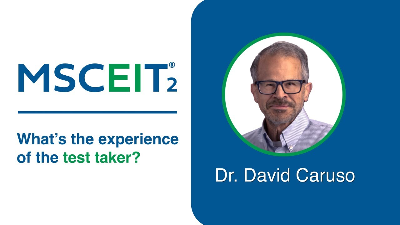 MSCEIT® 2 Emotional Intelligence Assessment | What's the Experience of the Test Taker?