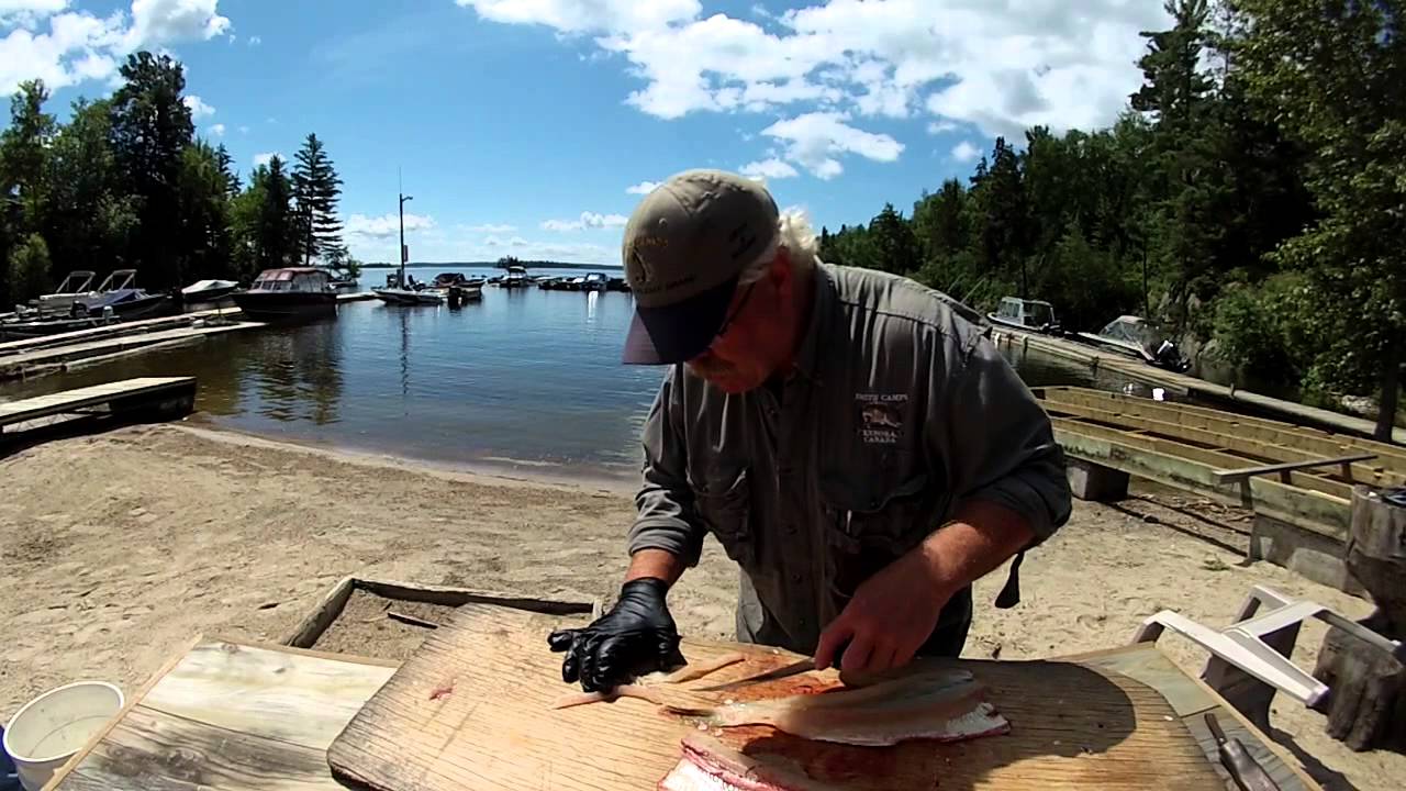 Smith Camps Boneless Pike Cleaning Demonstration