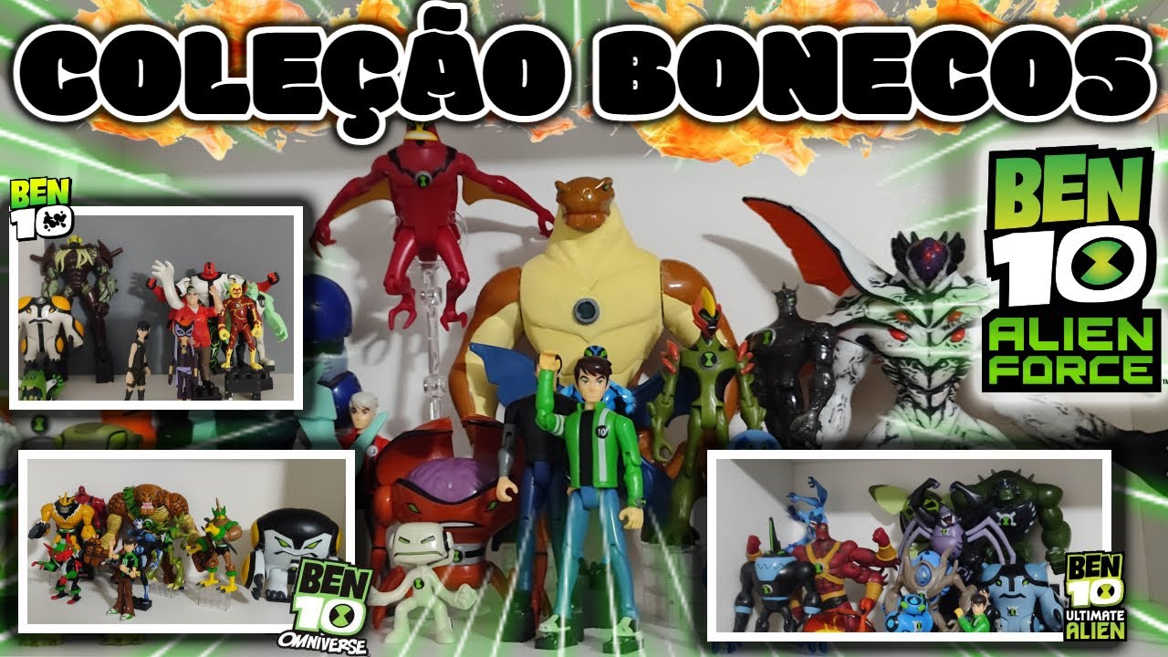 Minha Coleção de Bonecos do Ben 10 (Ben 10,Alien Force,Ultimate Alien,Omniverse,Reboot) Razzy