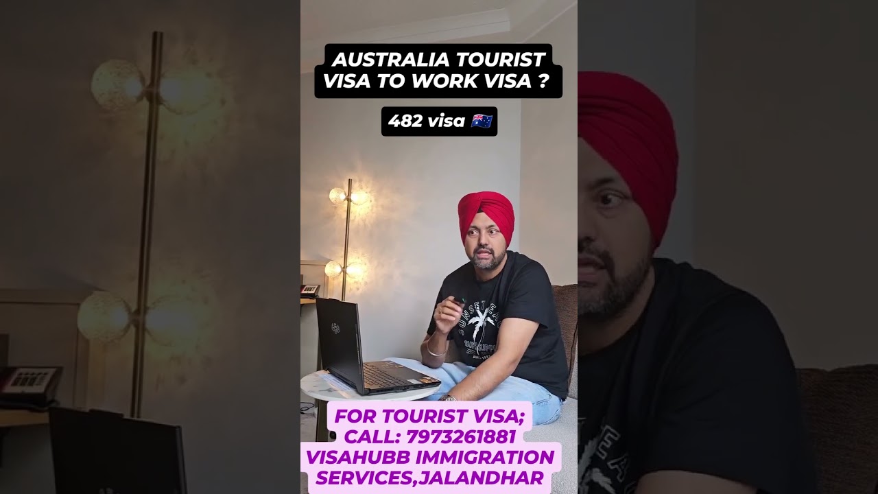 australia tourist visa convert to work visa ?