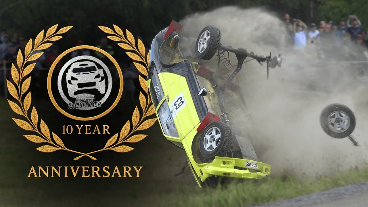 Best of Rally 2015-2025 |Big crashes & Action|10th Anniversary