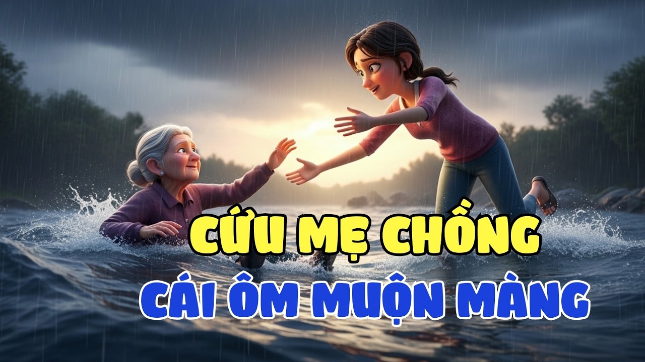 Từng Bị Mẹ Chồng Hắt Hủi, Nàng Dâu Vẫn Lao Xuống Dòng Nước Xiết Cứu Bà – Cái Ôm Trong Nước Mắt
