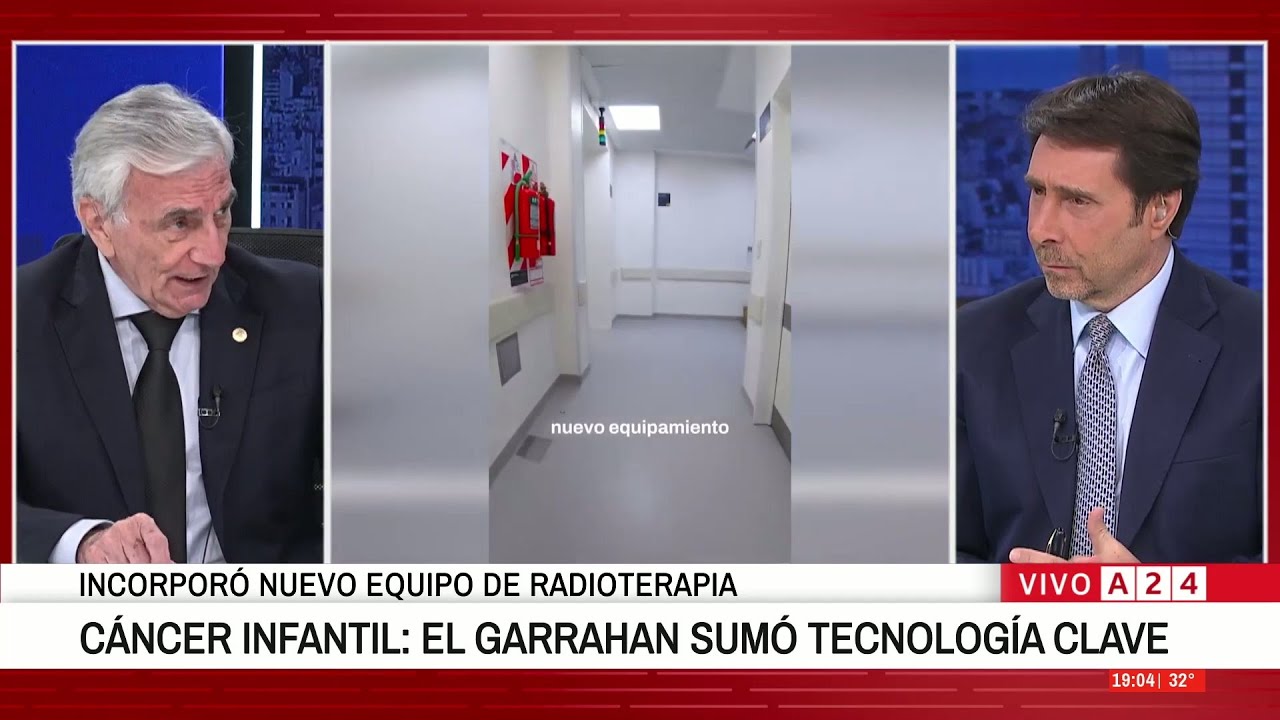 🔴C&Aacute;NCEL INFANTIL: EL GARRAHAN SUM&Oacute; TECNOLOG&Iacute;A CLAVE