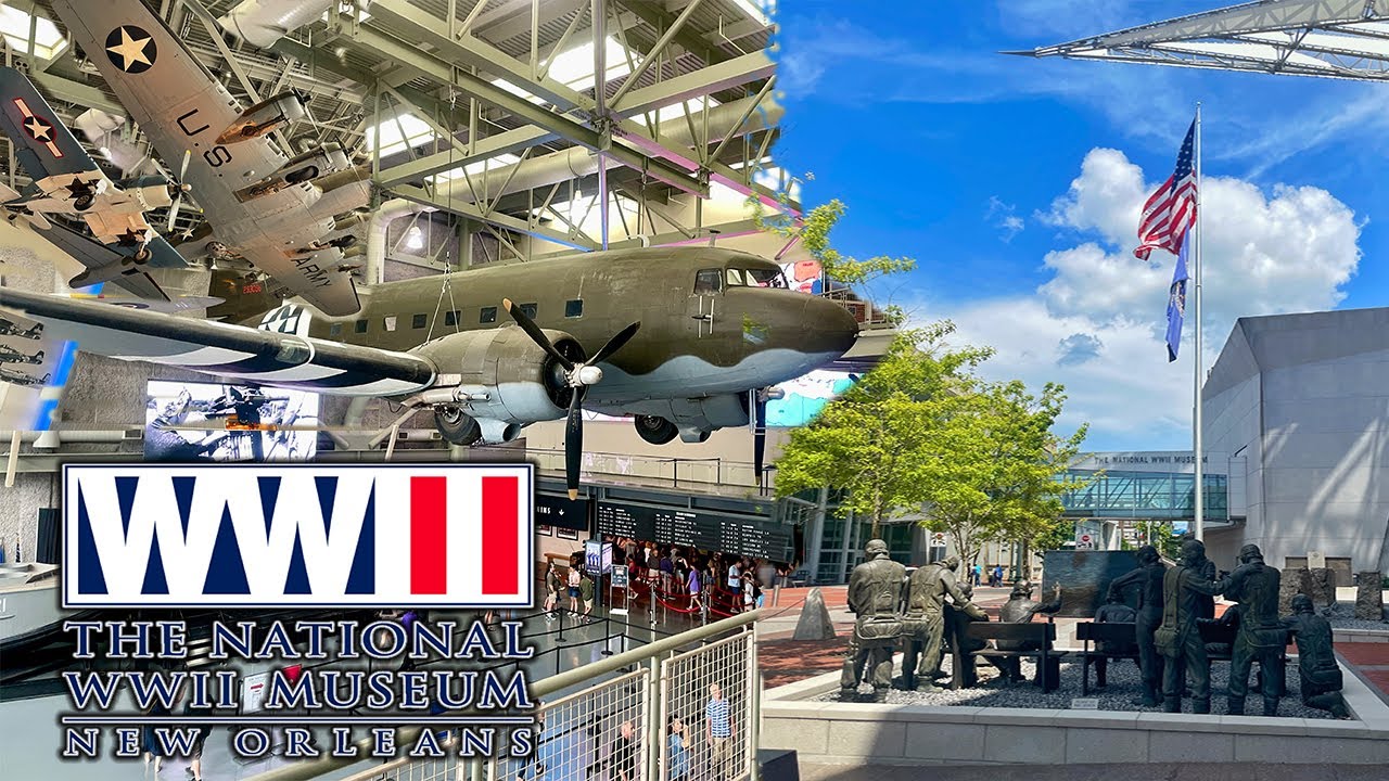 INSIDE The National World War II Museum | NEW ORLEANS, USA