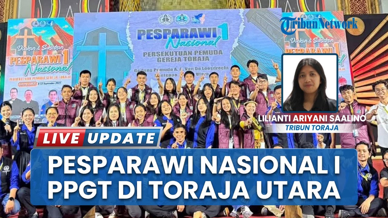 45 Klasis Sukseskan Ajang Paduan Suara Bersejarah Pesparawi Nasional I PPGT di Toraja Utara