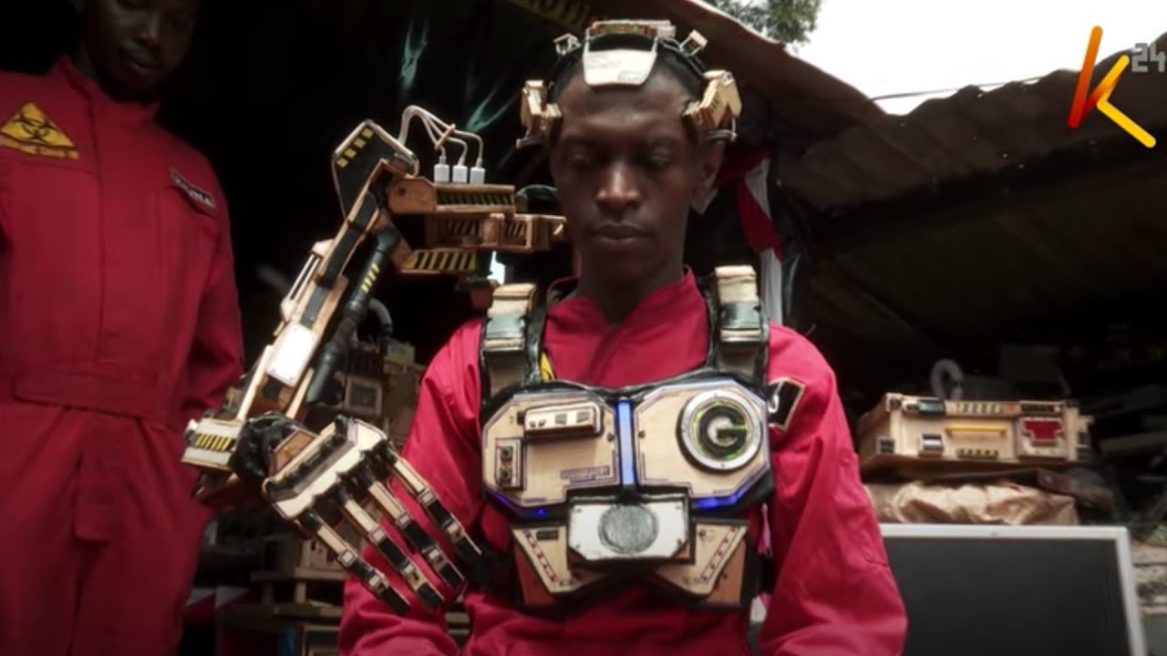 Two gifted Kenyans make robotic arms for persons with disabilities; they have no college education