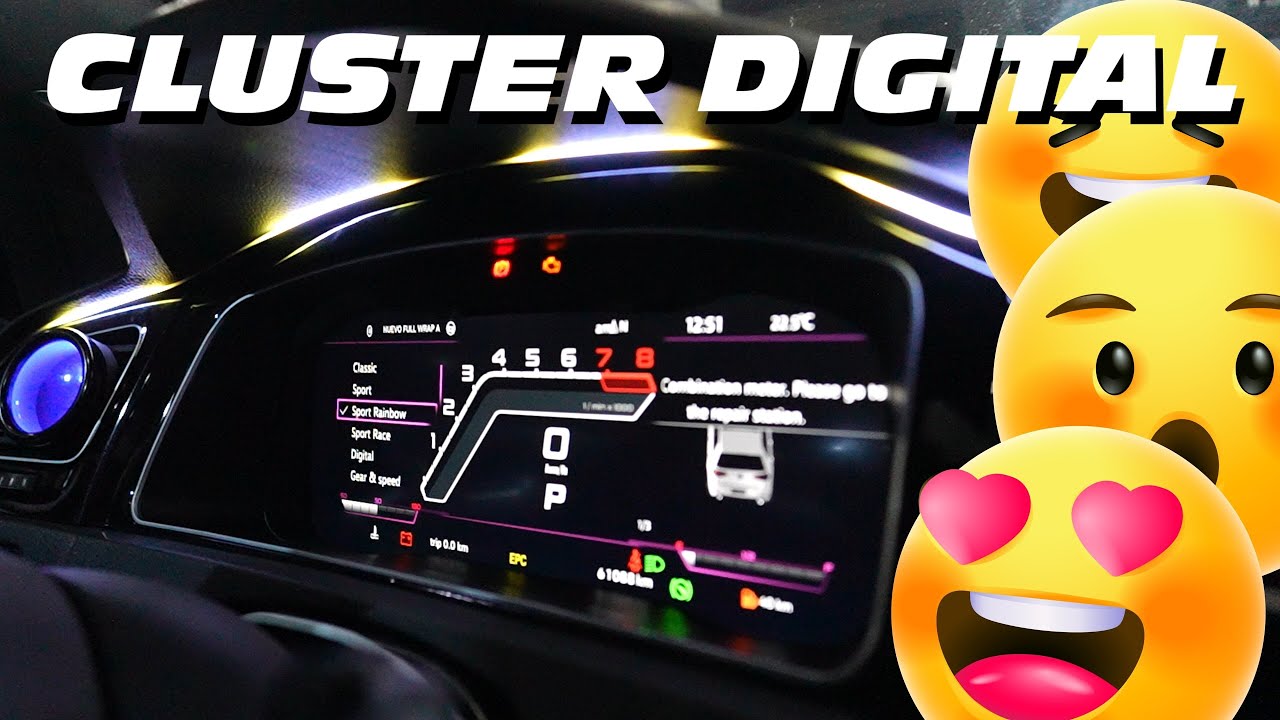 NUEVO TABLERO DIGITAL (VIRTUAL COCKPIT) A MI VW GOLF GTI MK7.5 | Betito Padilla