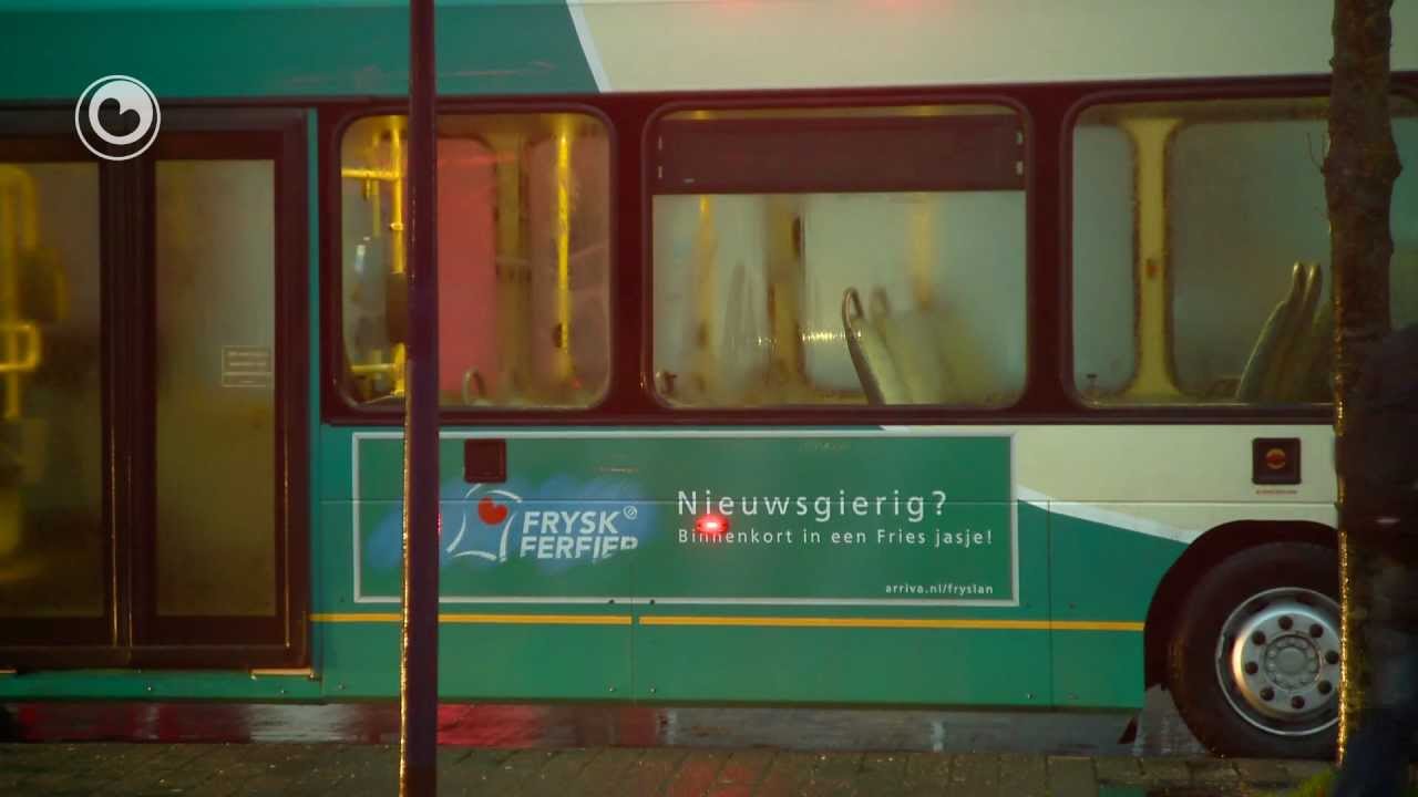 Bussen net klear: boete Arriva