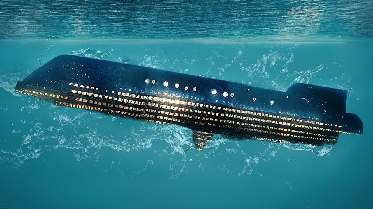 2000 Tourists Trapped In a Sinking Upside Down Cruise Liner, And The Air is Running Out
