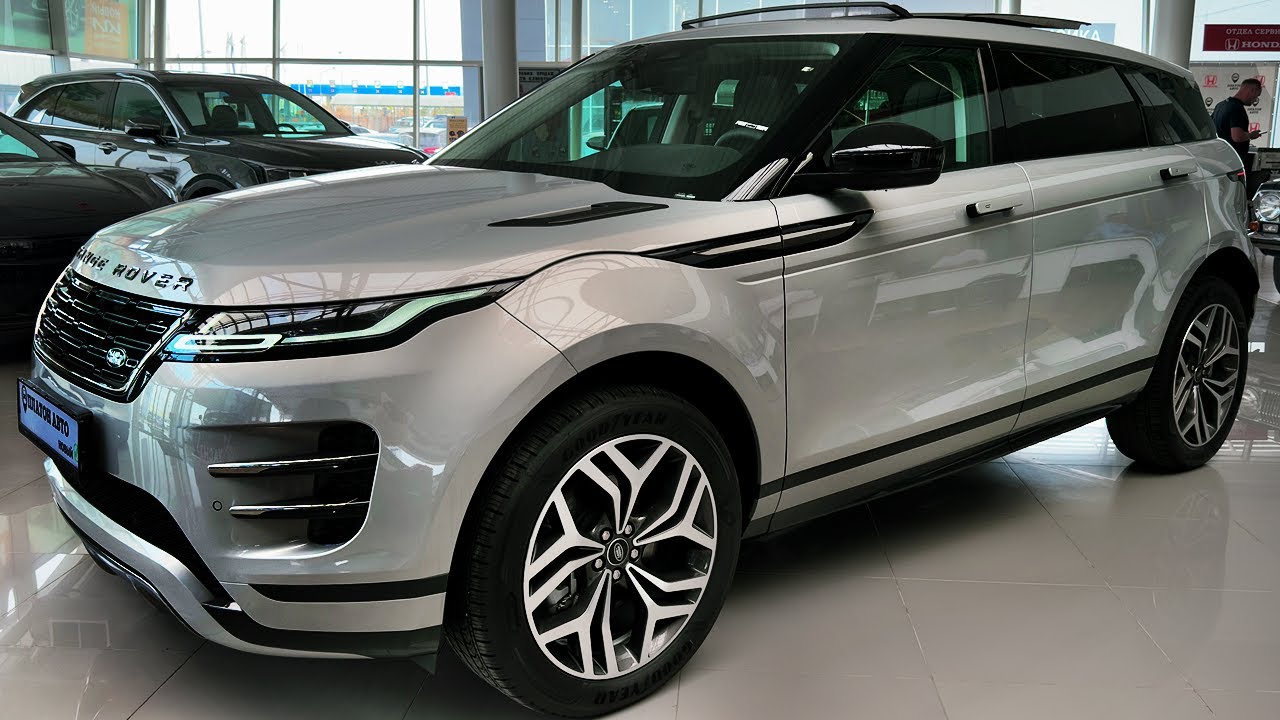 Range Rover Evoque 2025 - современный роскошный компактный внедорожник